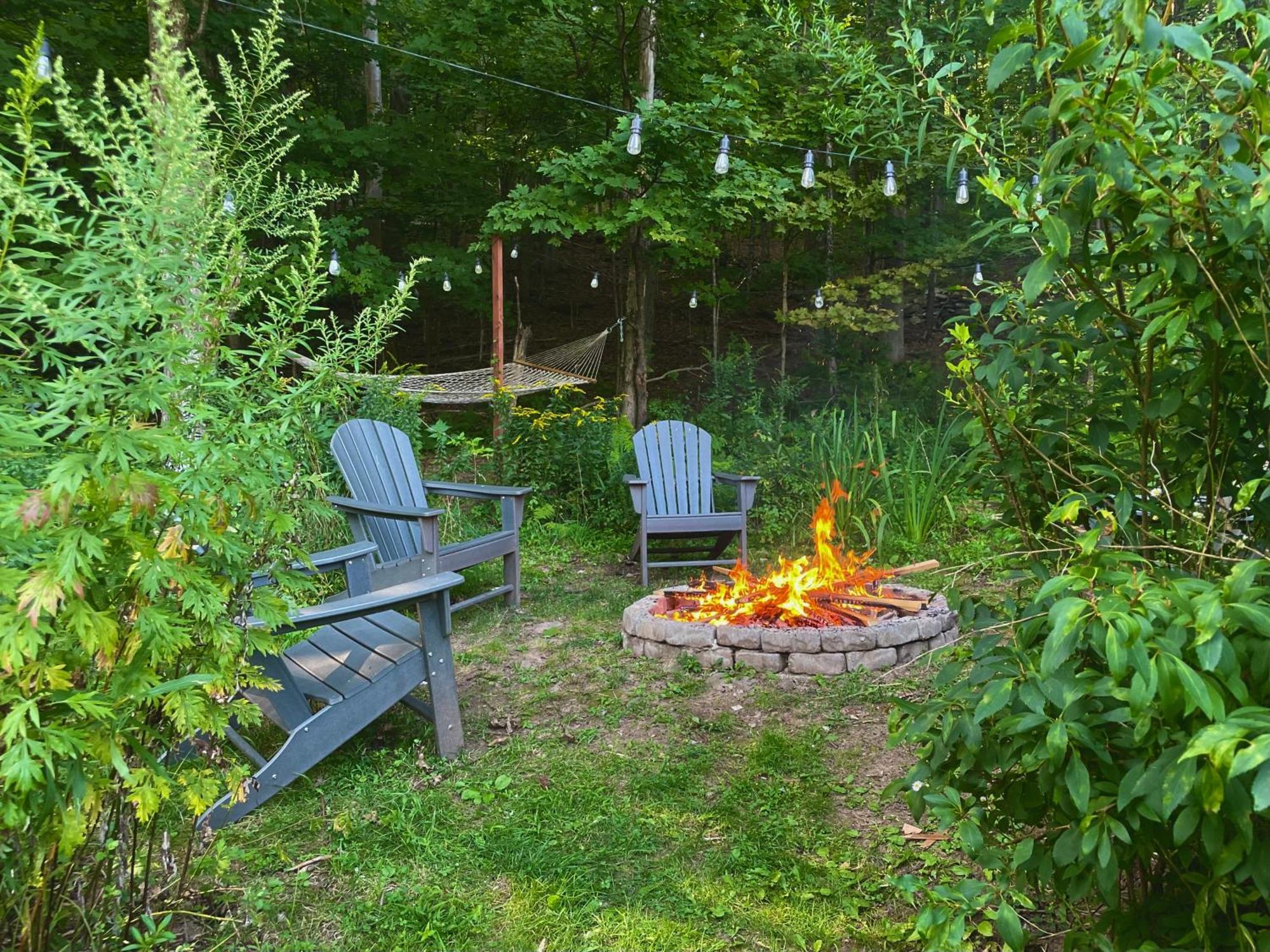 Cozy Cottage With Jacuzzi And Fire Pit And Reading Nook! Livingston Manor Ngoại thất bức ảnh
